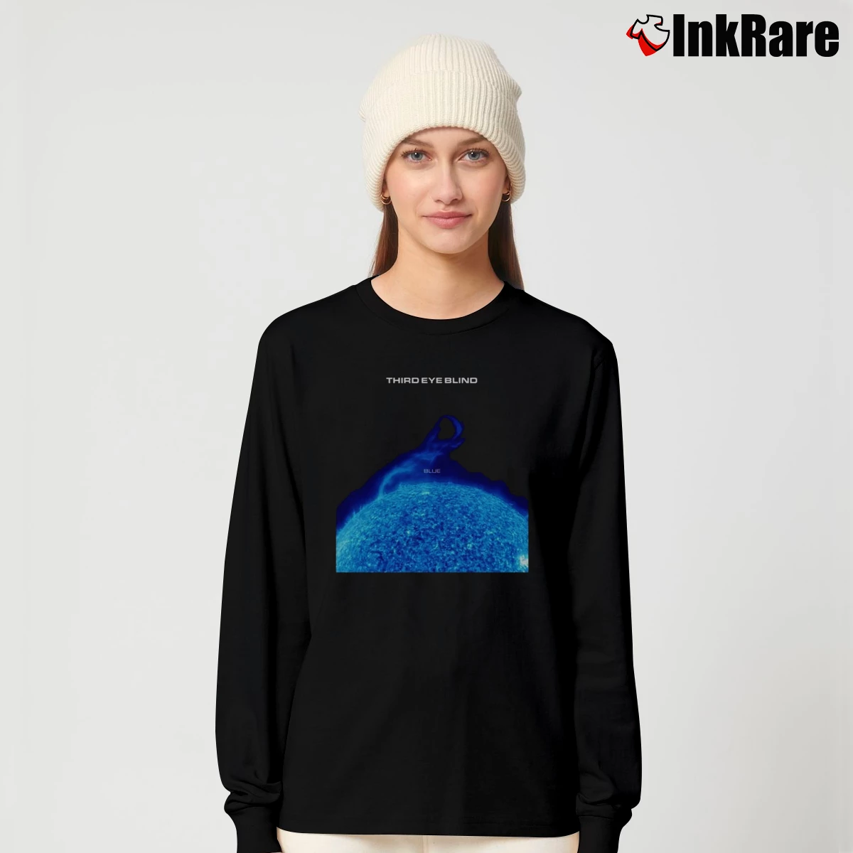 Women’s Third Eye Blind Blue Long-Sleeve Top in black | Sleek, Versatile, All-Season