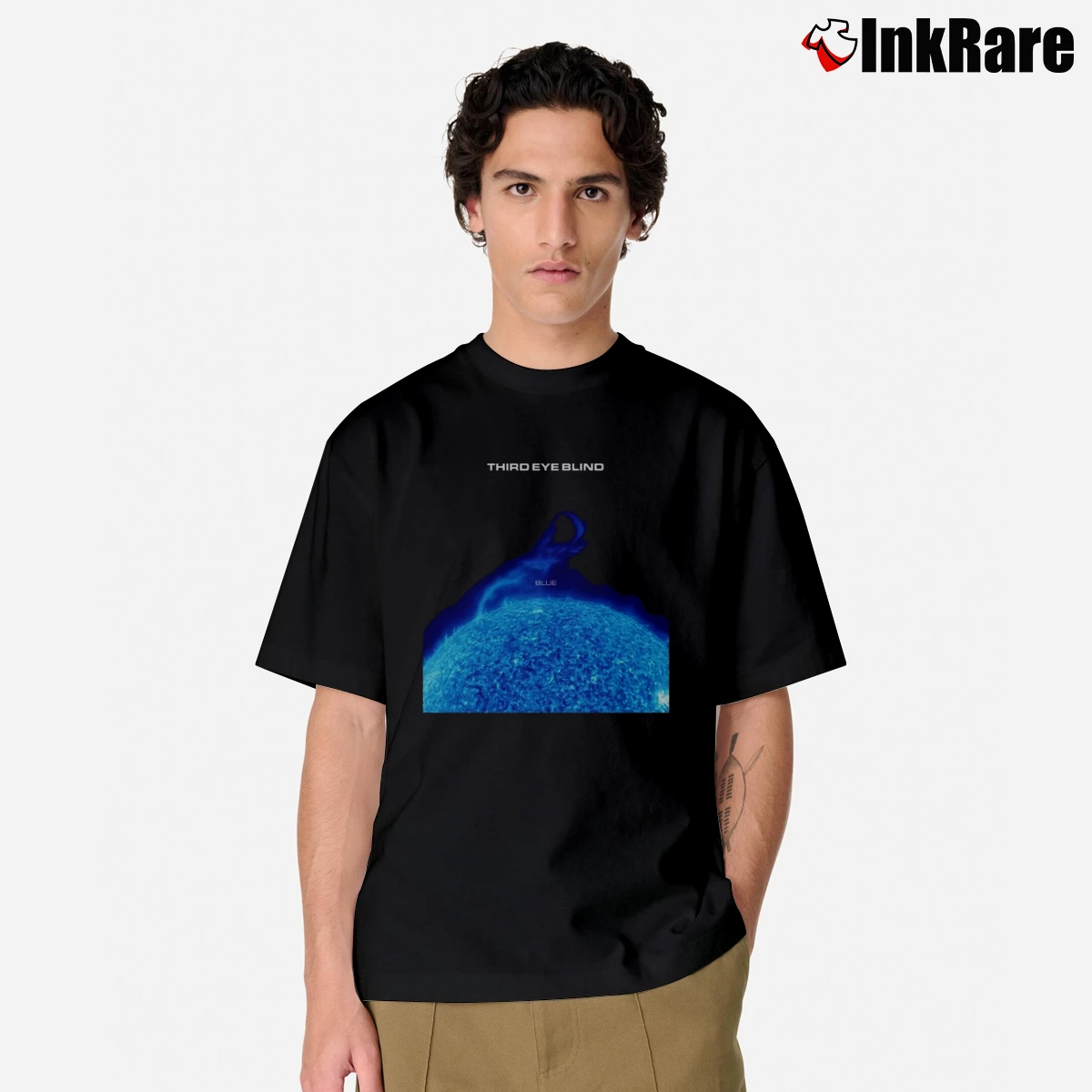 Third Eye Blind Blue Men’s Classic Tee in black – Premium Comfort Men’s Third Eye Blind Blue Classic T-Shirt in black | Soft, Breathable Everyday Wear