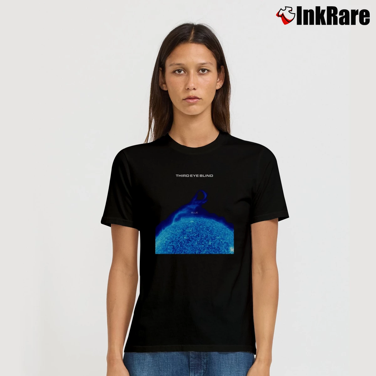 Women’s Third Eye Blind Blue T-Shirt in black | Soft, Flattering Fit
