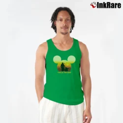 Men’s This Is The Way Star Wars Mickey Mouse Disney Fan Gift Tank Top in irish green | Breathable, Active-Friendly Design
