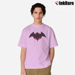 Men’s Thomas Wayne Batman Logo Justice League Classic T-Shirt in light pink | Soft, Breathable Everyday Wear