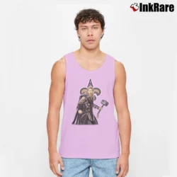 Men’s Thor Marvel Avengers New Orleans Saints Crossover Tank Top in light pink | Breathable, Active-Friendly Design