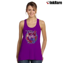Women’s Thrashed Original 1981 The Rolling Stones Tatoo You Tour Tank Top in purple | Lightweight, Movement-Friendly