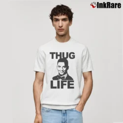 Men’s Thug Life Carlton Swag Funny Classic T-Shirt in white | Soft, Breathable Everyday Wear