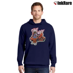 Men’s Ti$a X Chief Keef Almighty Glo Day Pullover Hoodie in navy | Cozy, Durable, Modern Fit