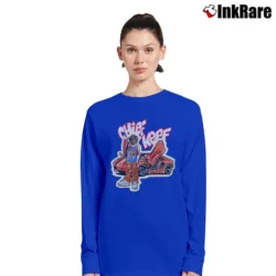 Women’s Ti$a X Chief Keef Almighty Glo Day Long-Sleeve Top in royal blue | Sleek, Versatile, All-Season
