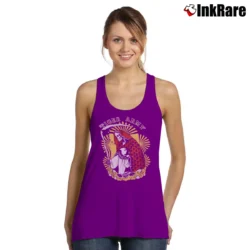 Women’s Tiger Army Punk Rock Band Graphic Tank Top in purple | Lightweight, Movement-Friendly