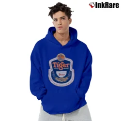 Men’s Tiger Gold Medal Beer Vintage Style Pullover Hoodie in royal blue | Cozy, Durable, Modern Fit