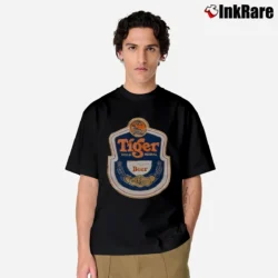 Men’s Tiger Gold Medal Beer Vintage Style Classic T-Shirt in black | Soft, Breathable Everyday Wear