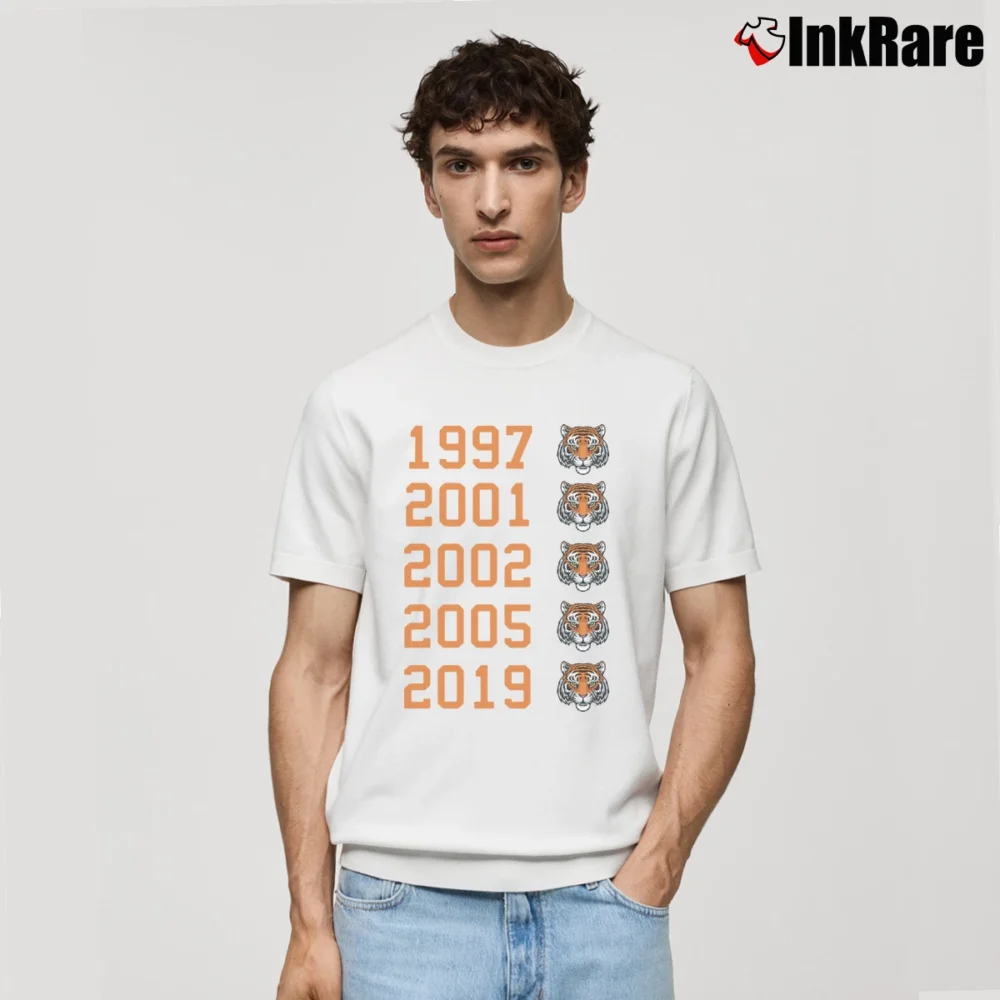 Men’s Tiger Woods 2019 Masters Champion Graphic Classic T-Shirt in white | Soft, Breathable Everyday Wear