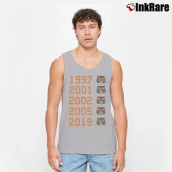 Men’s Tiger Woods 2019 Masters Champion Graphic Tank Top in sport grey | Breathable, Active-Friendly Design