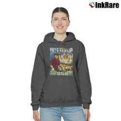 Women’s Tiger Woods 90s Rap Bootleg Masters Champion Cozy Hoodie in charcoal | Warm, Structured, Stylish