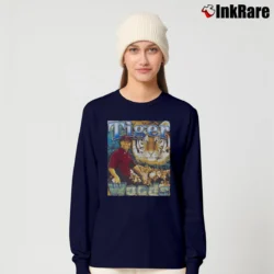 Women’s Tiger Woods 90s Rap Bootleg Masters Champion Long-Sleeve Top in navy | Sleek, Versatile, All-Season