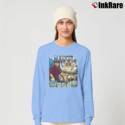 Women’s Tiger Woods First Black Masters Champion Long-Sleeve Top in light blue | Sleek, Versatile, All-Season