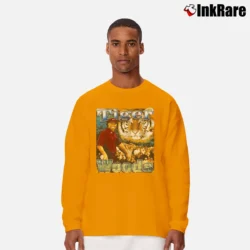 Men’s Tiger Woods First Black Masters Champion Long-Sleeve Shirt in orange | Sleek, Lightweight, Year-Round Wear
