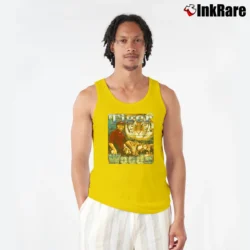 Men’s Tiger Woods First Black Masters Champion Tank Top in yellow | Breathable, Active-Friendly Design