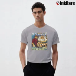 Men’s Tiger Woods First Black Masters Champion V-Neck Tee in sport grey | Sharp, Breathable, Everyday Staple