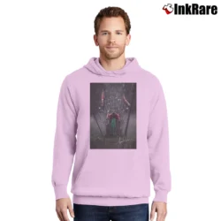 Men’s Tiger Woods Game Of Thrones Golf Parody Pullover Hoodie in light pink | Cozy, Durable, Modern Fit