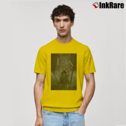 Men’s Tiger Woods Game Of Thrones Golf Parody Classic T-Shirt in yellow | Soft, Breathable Everyday Wear