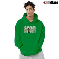 Men’s tiger woods golf goat for Golf Fans and Sports Legends Lovers Pullover Hoodie in irish green | Cozy, Durable, Modern Fit