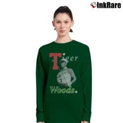 Women’s Tiger Woods Masters Champion 90s Rap Long-Sleeve Top in forest green | Sleek, Versatile, All-Season