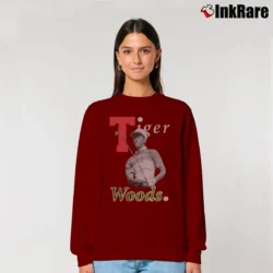 Women’s Tiger Woods Masters Champion 90s Rap Relaxed Sweatshirt in maroon | Soft, Laid-Back Vibe