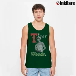 Men’s Tiger Woods Masters Champion 90s Rap Tank Top in forest green | Breathable, Active-Friendly Design