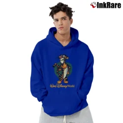 Men’s Tigger Character Walt Disney Pullover Hoodie in royal blue | Cozy, Durable, Modern Fit