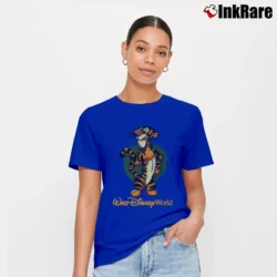 Women’s Tigger Character Walt Disney Signature T-Shirt in royal blue | Soft, Flattering Fit