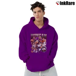 Men’s Tim Duncan San Antonio Spurs for NBA Fans Pullover Hoodie in purple | Cozy, Durable, Modern Fit