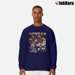 Men’s Tim Duncan San Antonio Spurs for NBA Fans Long-Sleeve Shirt in navy | Sleek, Lightweight, Year-Round Wear