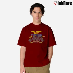 Men’s Titans Mobile Suit Gundam Classic T-Shirt in maroon | Soft, Breathable Everyday Wear