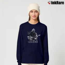Women’s toby keith legend country music tribute Long-Sleeve Top in navy | Sleek, Versatile, All-Season