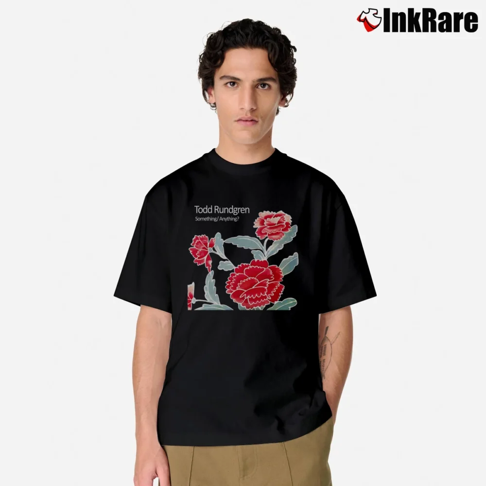 Men’s Todd Rundgren Something Anything Classic T-Shirt in black | Soft, Breathable Everyday Wear