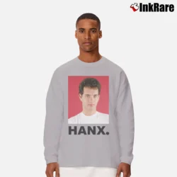 Men’s Tom Hanks Graphic Long-Sleeve Shirt in sport grey | Sleek, Lightweight, Year-Round Wear