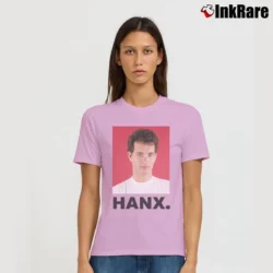 Women’s Tom Hanks Graphic Signature T-Shirt in light pink | Soft, Flattering Fit