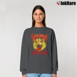 Women’s Tom Jones Heavy Metal Graphic Relaxed Sweatshirt in charcoal | Soft, Laid-Back Vibe