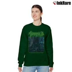 Women’s Tomb Mold Planetary Clairvoyance Relaxed Sweatshirt in forest green | Soft, Laid-Back Vibe