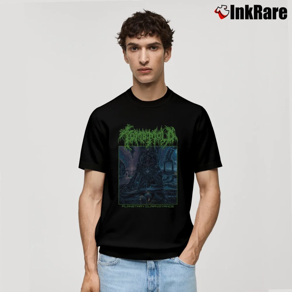 Men’s Tomb Mold Planetary Clairvoyance Classic T-Shirt in black | Soft, Breathable Everyday Wear
