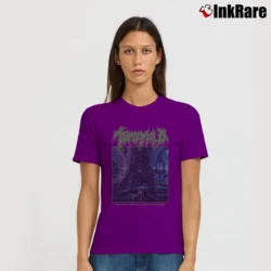 Women’s Tomb Mold Planetary Clairvoyance Signature T-Shirt in purple | Soft, Flattering Fit
