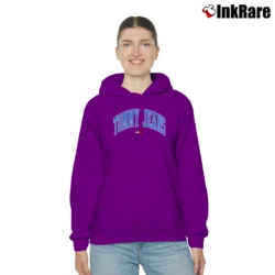 Women’s Tommy Jeans Collegiate Cozy Hoodie in purple | Warm, Structured, Stylish