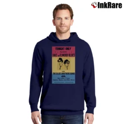 Men’s Tonight Only The Blues Brothers Poster Pullover Hoodie in navy | Cozy, Durable, Modern Fit