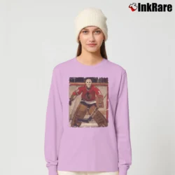 Women’s Tony Esposito Chicago Blackhawks 1969 for NHL Fans Long-Sleeve Top in light pink | Sleek, Versatile, All-Season