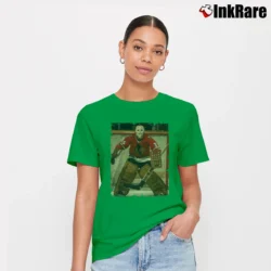 Women’s Tony Esposito Chicago Blackhawks 1969 for NHL Fans Signature T-Shirt in irish green | Soft, Flattering Fit