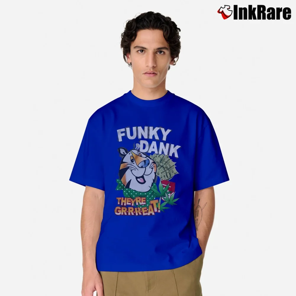 Men’s Tony the Tiger Graphic Classic T-Shirt in royal blue | Soft, Breathable Everyday Wear