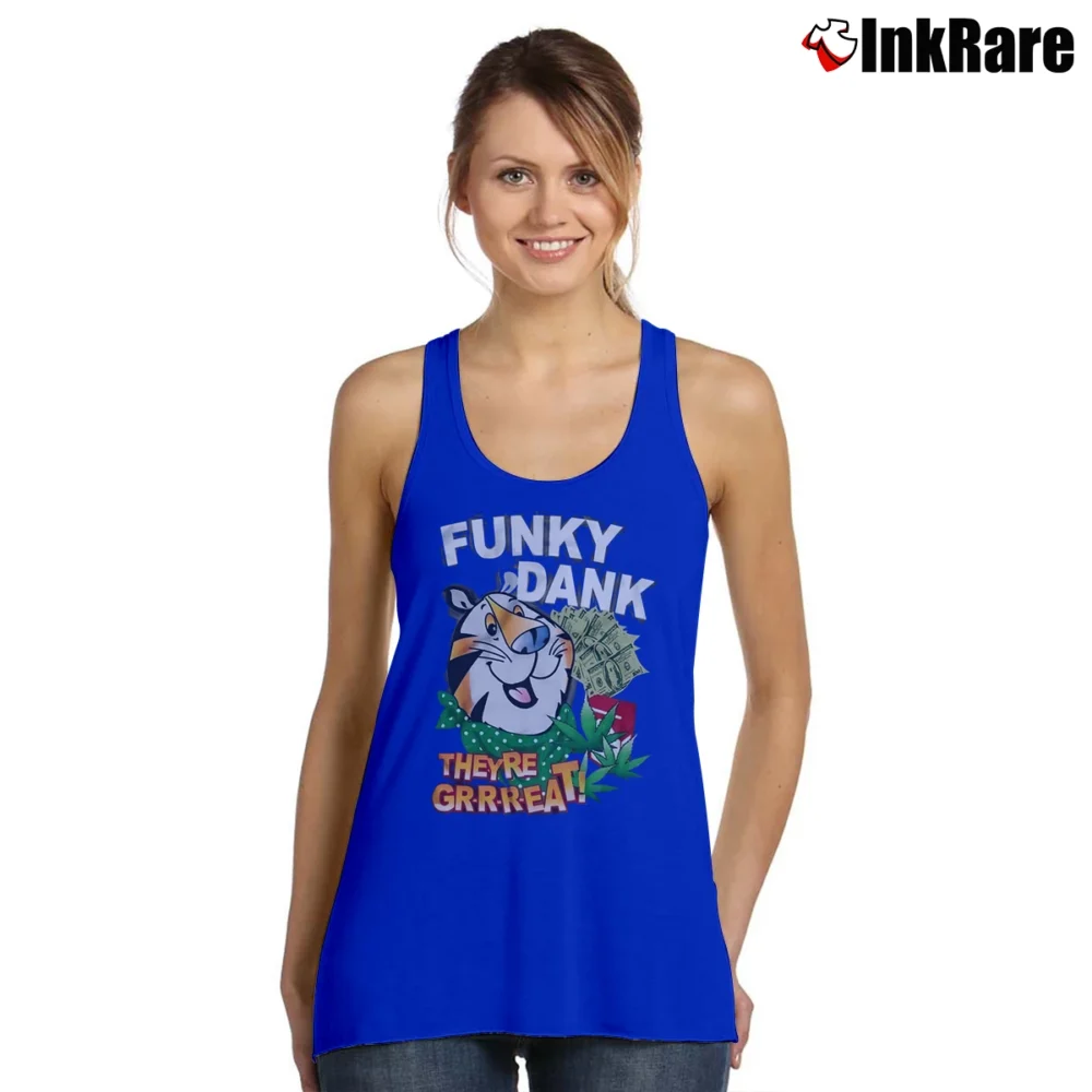 Women’s Tony the Tiger Graphic Tank Top in royal blue | Lightweight, Movement-Friendly