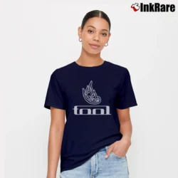 Women’s Tool Band Logo Signature T-Shirt in navy | Soft, Flattering Fit
