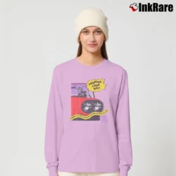 Women’s Toonces The Driving Cat SNL Classic 1991 Long-Sleeve Top in light pink | Sleek, Versatile, All-Season