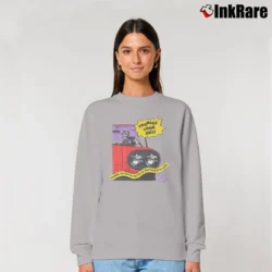 Women’s Toonces The Driving Cat SNL Classic 1991 Relaxed Sweatshirt in sport grey | Soft, Laid-Back Vibe