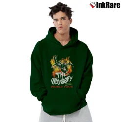 Men’s Topman Odyssey Graphic Pullover Hoodie in forest green | Cozy, Durable, Modern Fit